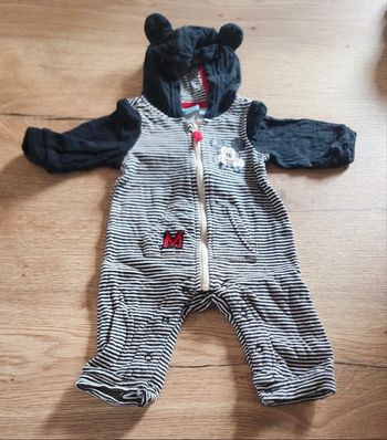 Combinaison bébé Mickey 3 mois orchestra 