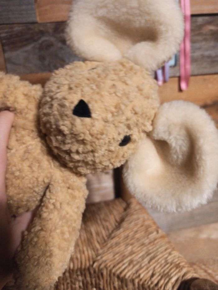 Peluche souris beige minouche tbe - photo numéro 6