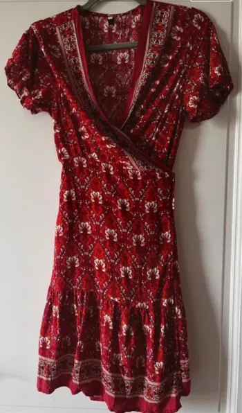 Robe cœur croisé - Taille S - Vidrio