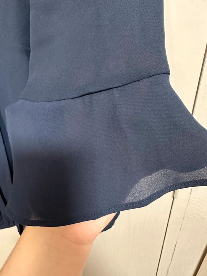 Blouse bleu marine taille 34 - photo numéro 6