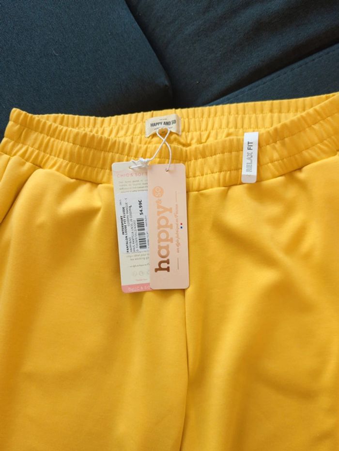 Pantalon jogging loose fit fluide Happy&So - photo numéro 2