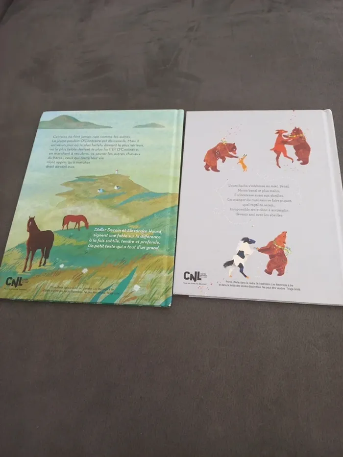 Lot 2 livres les mercredi à lire la danse de l'ours et o'contrairr - photo numéro 6