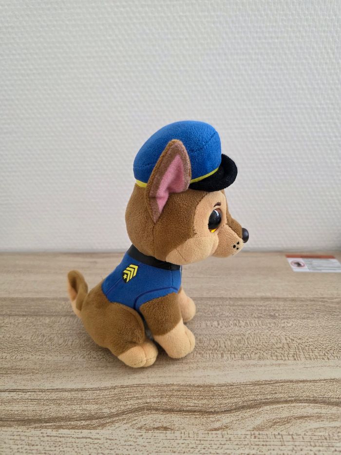 PELUCHE CHASE POLICE PAW PATROL TY PATROUILLE - photo numéro 3