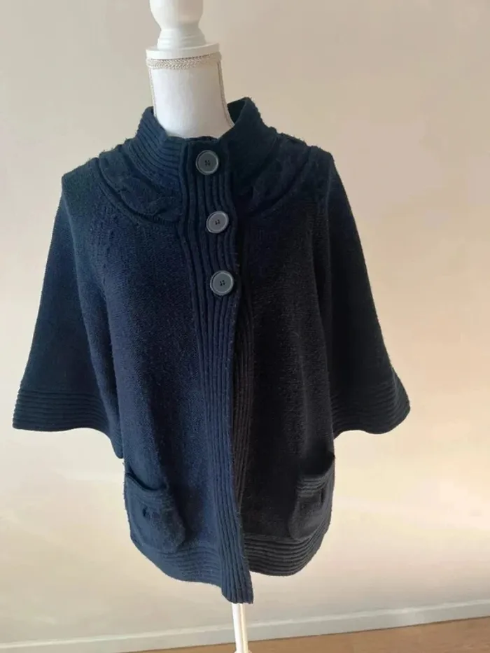 Veste style cape - Taille L - photo numéro 2
