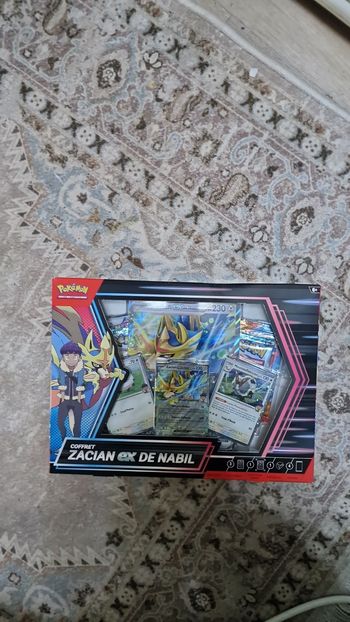 Coffret Pokèmon zacian ex  de nabil