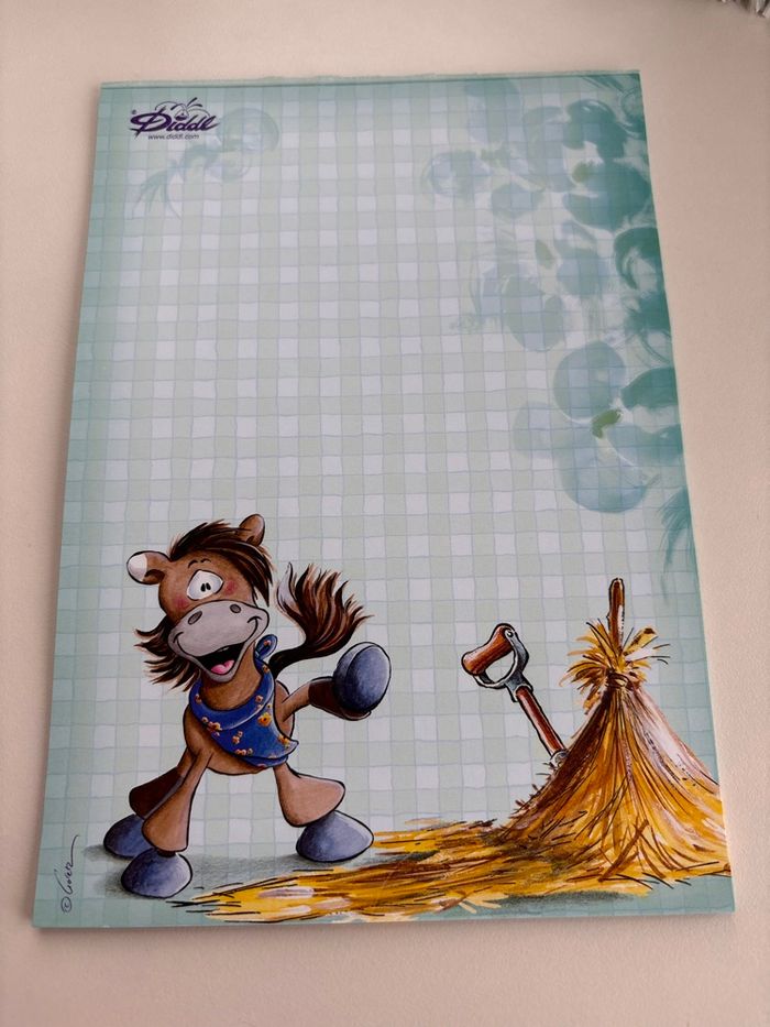 Fin de bloc diddl A5 - galupy - ancienne collection - vintage - années 2000 - photo numéro 4