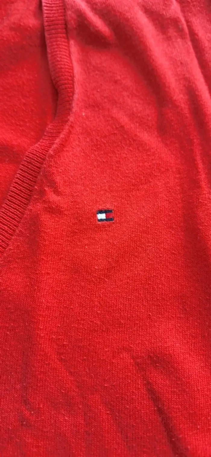 Pull en v tommy hifilguer - photo numéro 2