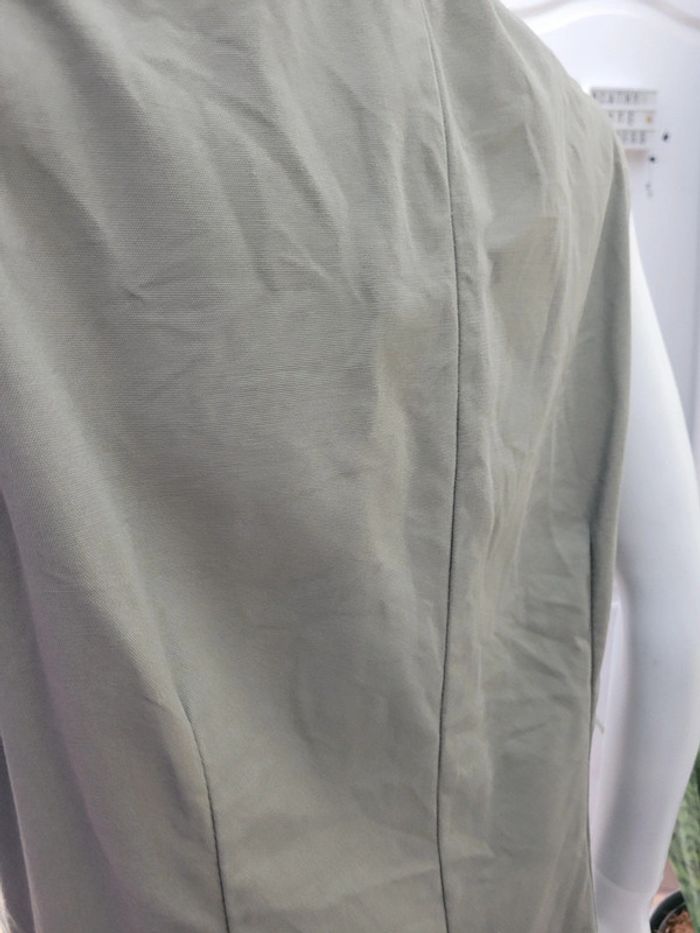 Robe 100%coton kaki - photo numéro 5