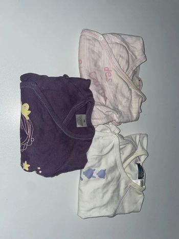 Lot de 3 bodys