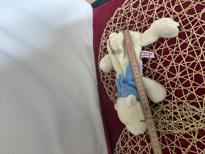 Trousse peluche ours polaire en état toujours Neuve Jamais servie nici - photo numéro 3