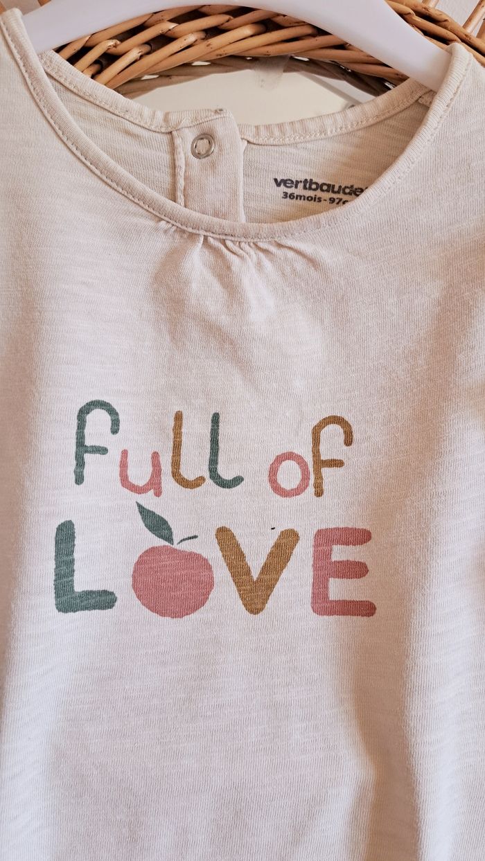 teeshirt vertbaudet 3ans 👧 - photo numéro 2