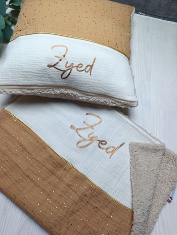 Couverture bébé personnalisée