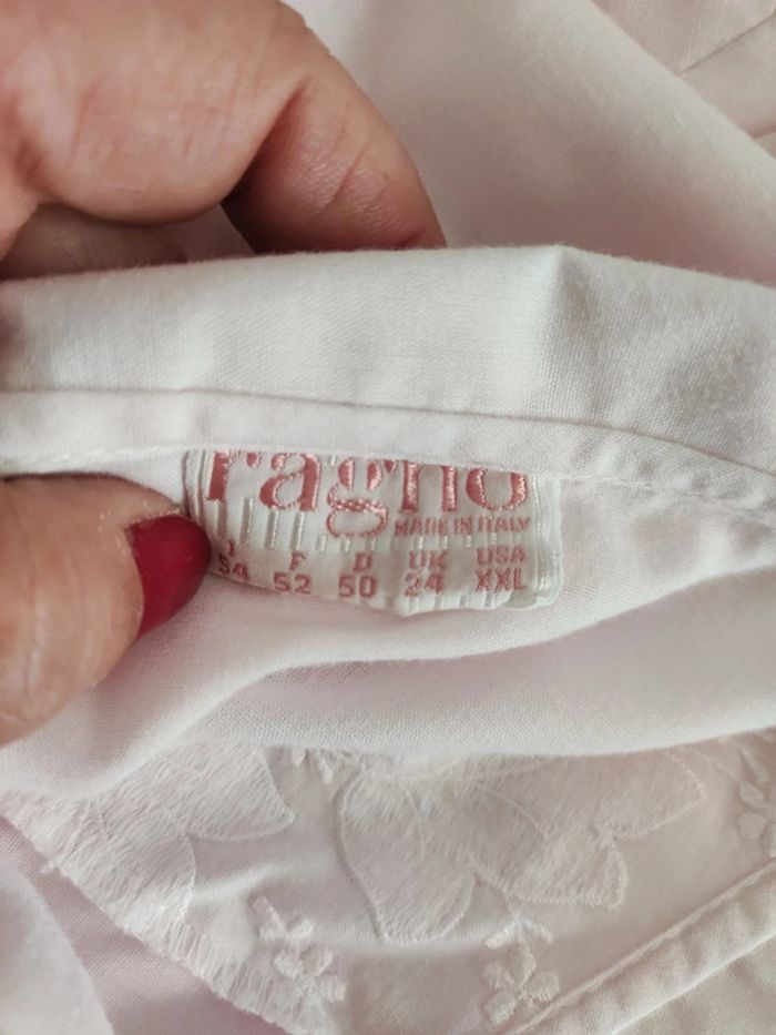 Chemise de nuit rose broderies - photo numéro 11