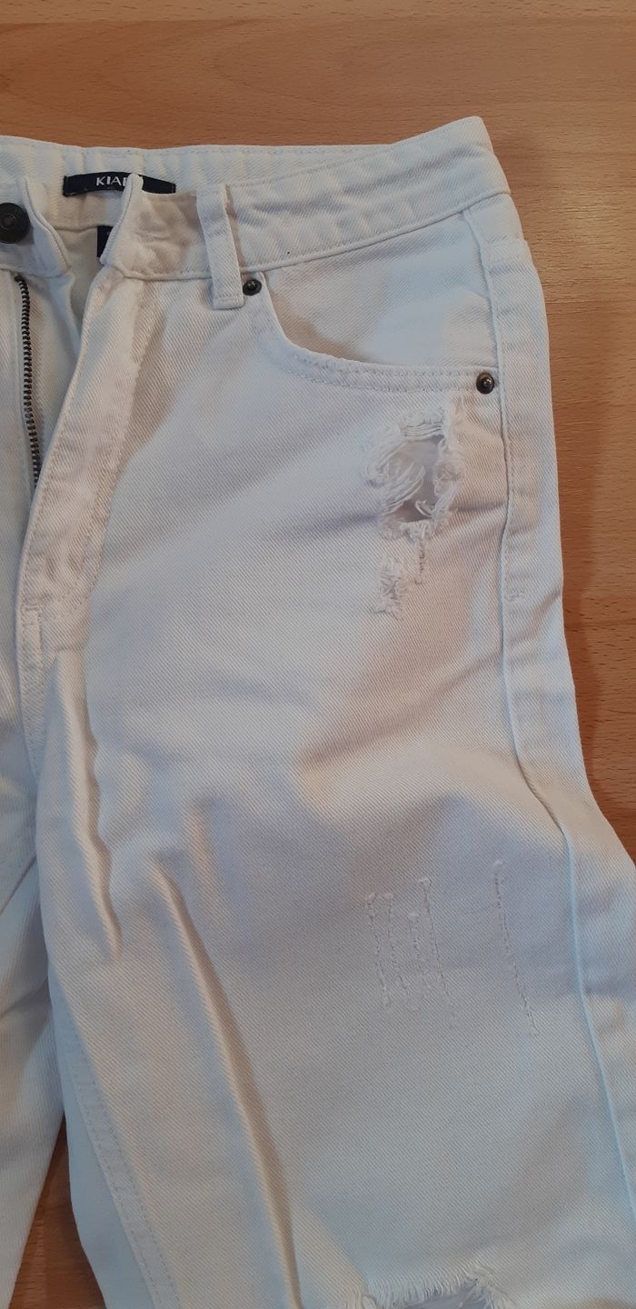 Jean blanc taille 32 - photo numéro 3