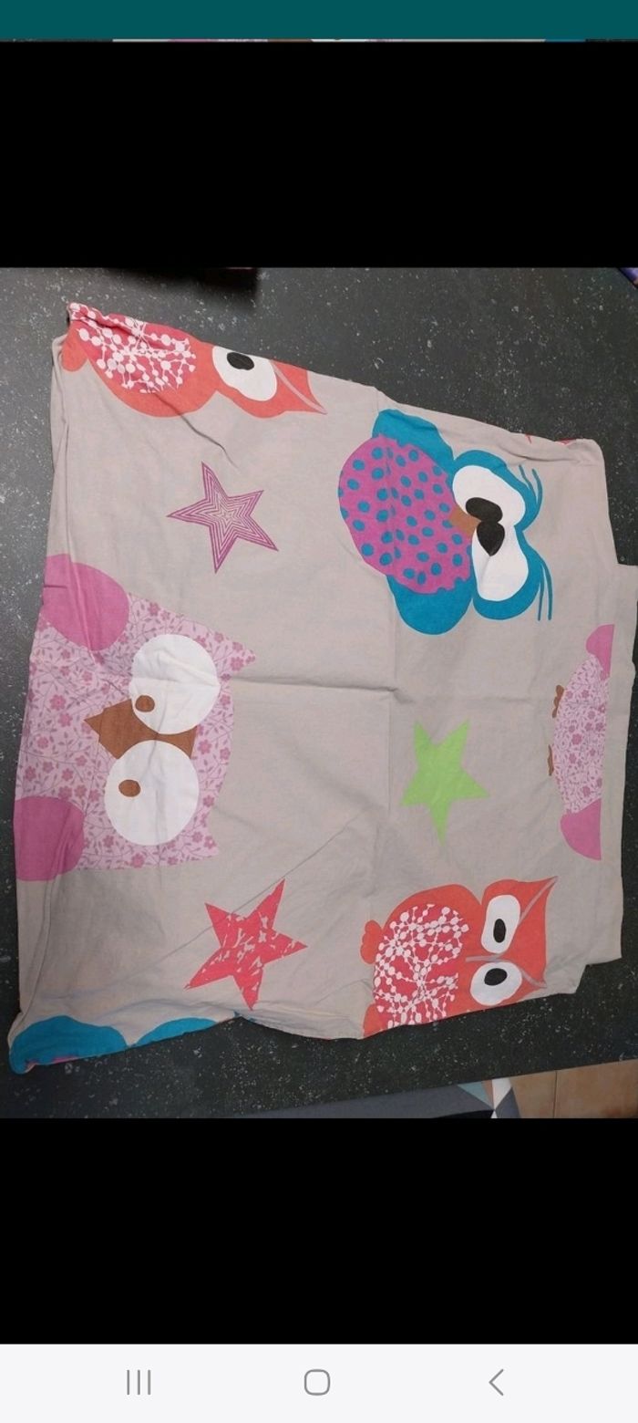 Parure housse de couette hiboux - photo numéro 3