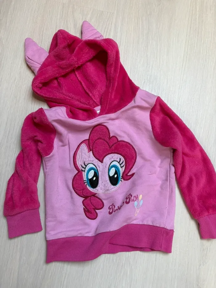 Sweat à capuche Mon petit poney Pinkie Pie