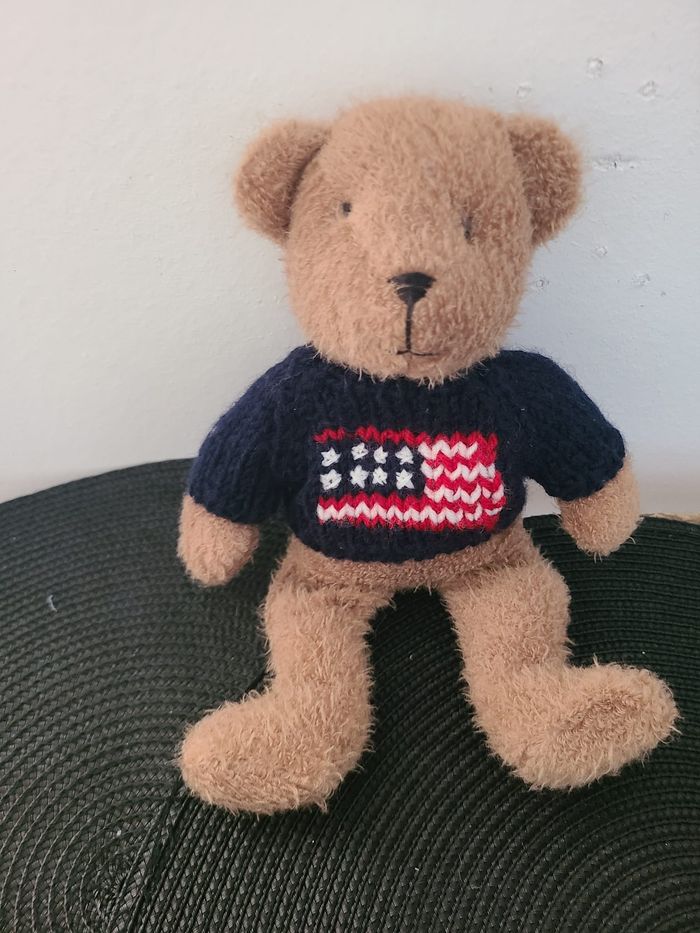 Édition 1997 Hannah Bear The Limited America Peluche Ours Objet de collection - photo numéro 2