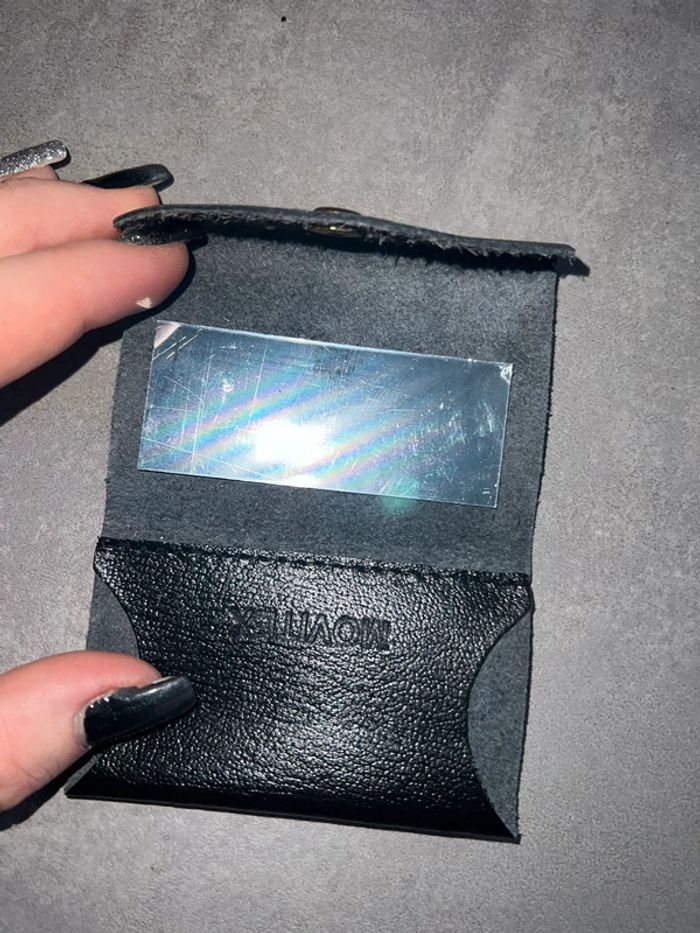 Ensemble maroquinerie porte monnaie porte crayon crayon porte clé porte carte miroir neuf - photo numéro 3