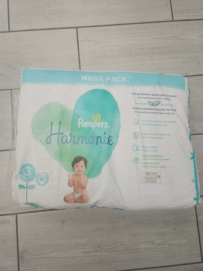 Pampers harmonie taille 3