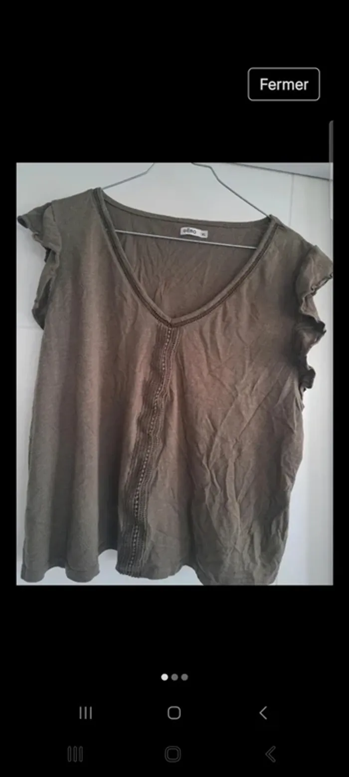 T shirt Gémo XL