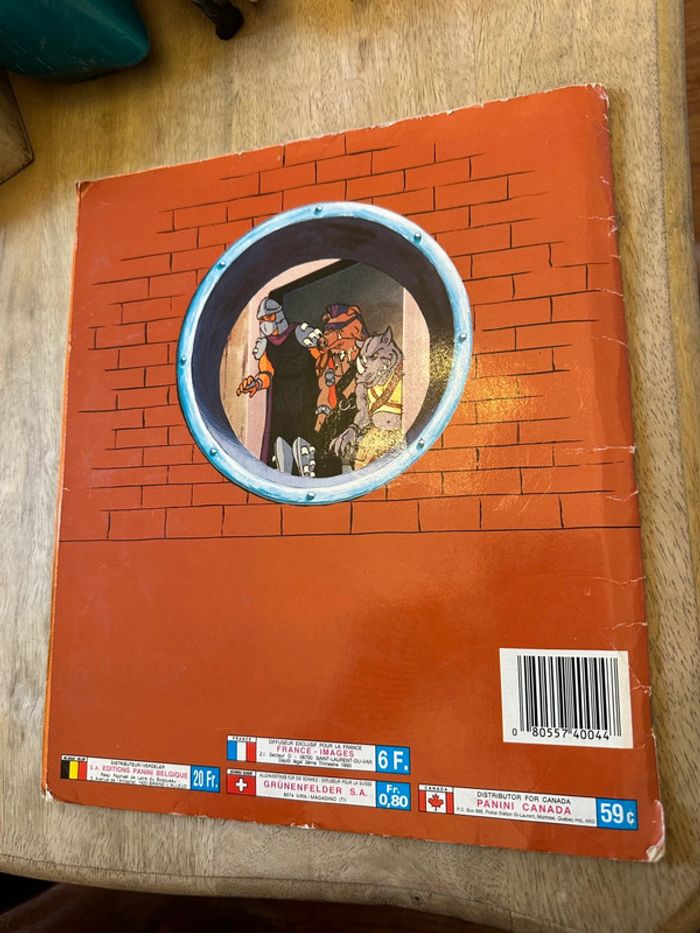 Album images Panini complet ancien Les Tortues Ninja stickers autocollants - photo numéro 2