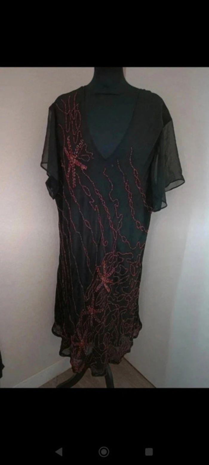 Robe bleu bonheur 54