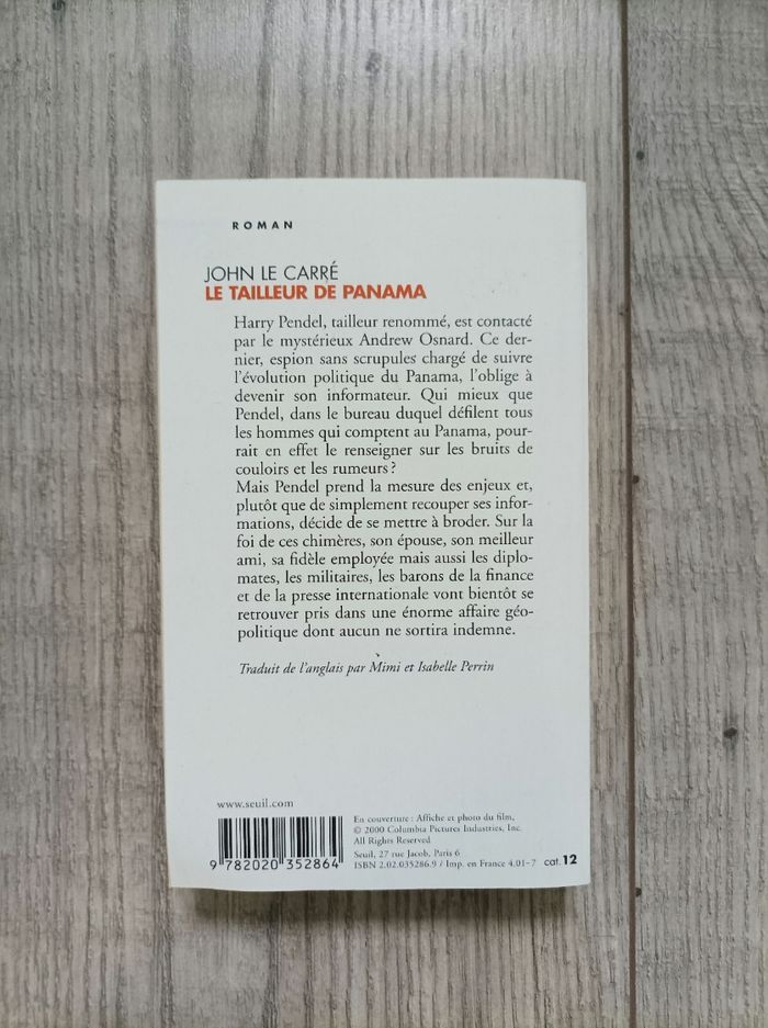Livre : " le tailleur de Panama" neuf - photo numéro 3