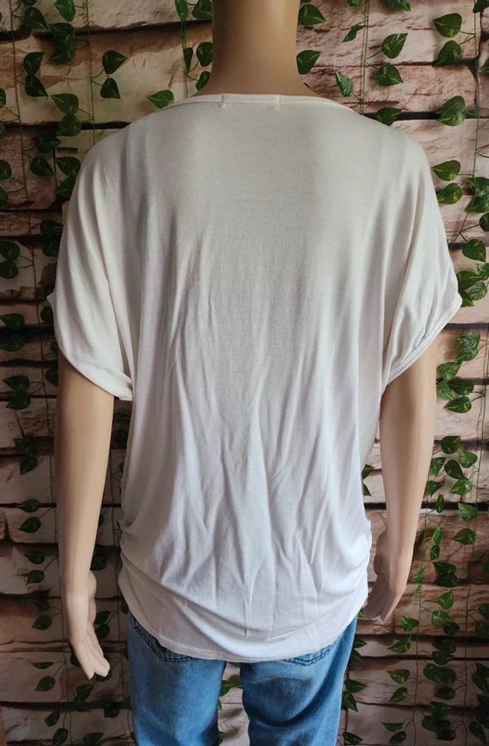 🌸T-shirt MC floral Cc Collection Taille Unique 🌸 - photo numéro 5
