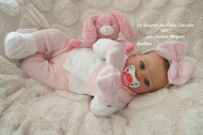 Apolline poupée bébé Reborn authentique - photo numéro 3