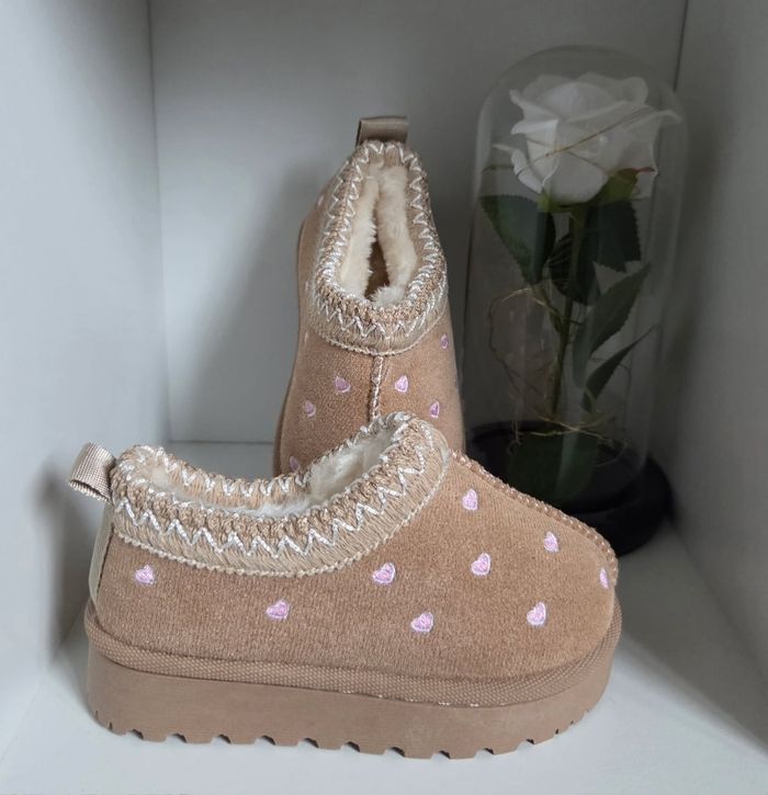 Sabots beige polaires - photo numéro 2