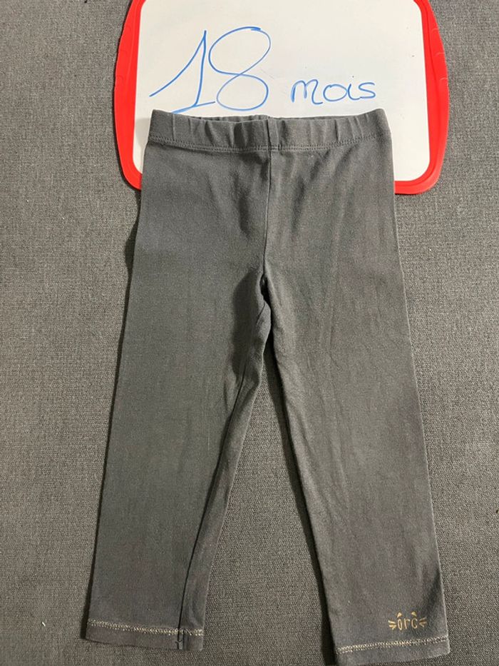 Legging gris orchestra 18 mois