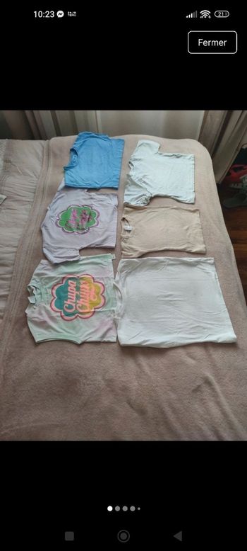 T-shirts Zara 6-7 ans