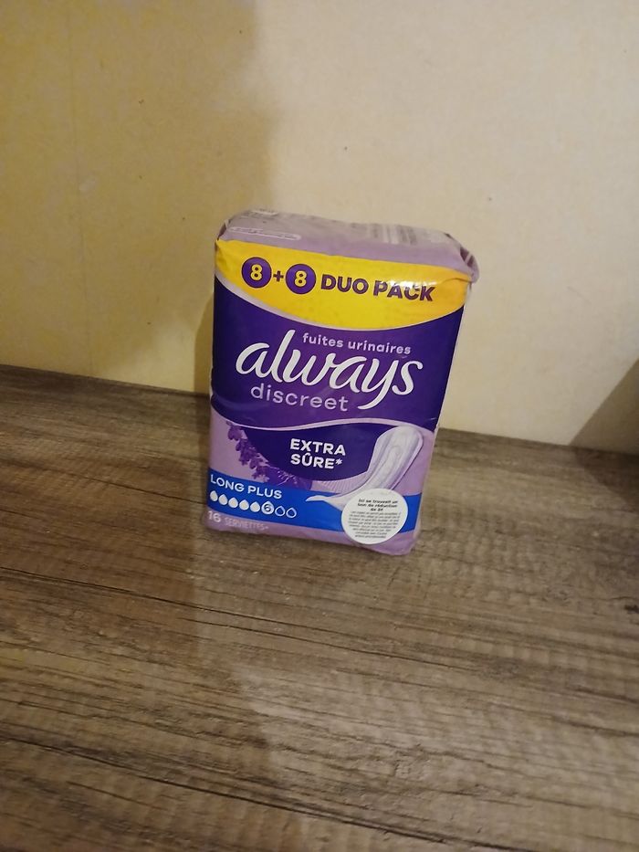 Protection fuite urinaire neuf jamais servi