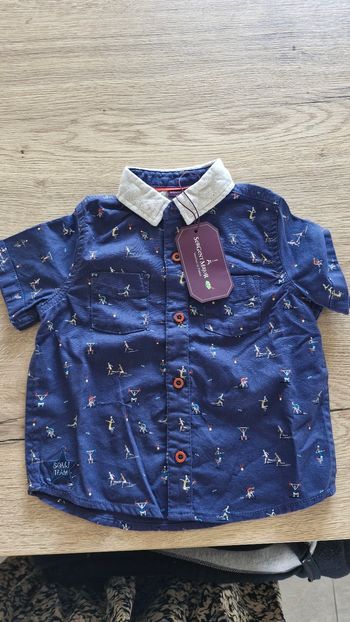 Chemisette sergent major neuve avec étiquette