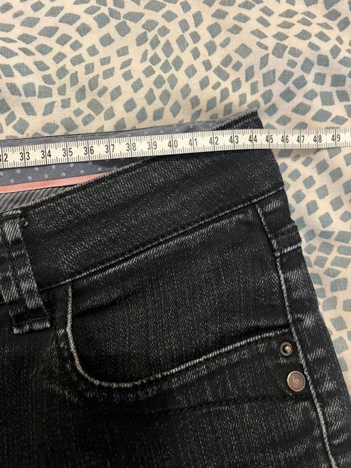 Jean femme gris bleu marque So&Co taille 46 - photo numéro 7