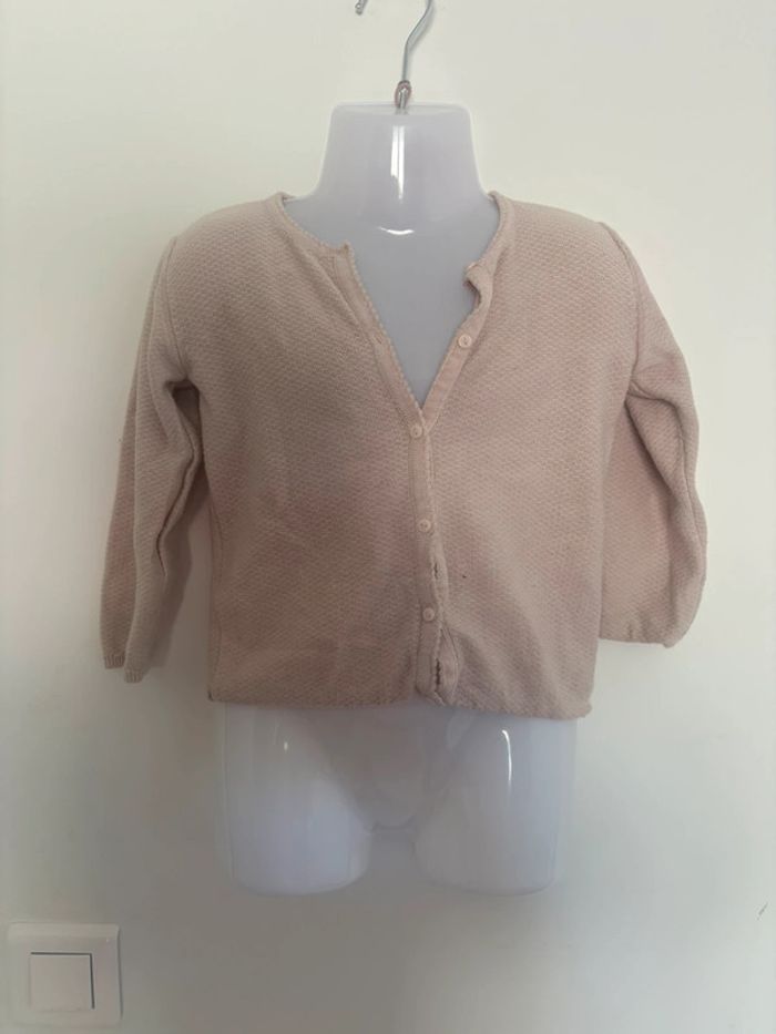 Gilet Kiabi 24 Mois - Rose - Bon État