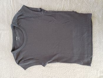 Tee-shirt gris Kiabi S (réf perso G-Q69)(familleac72)