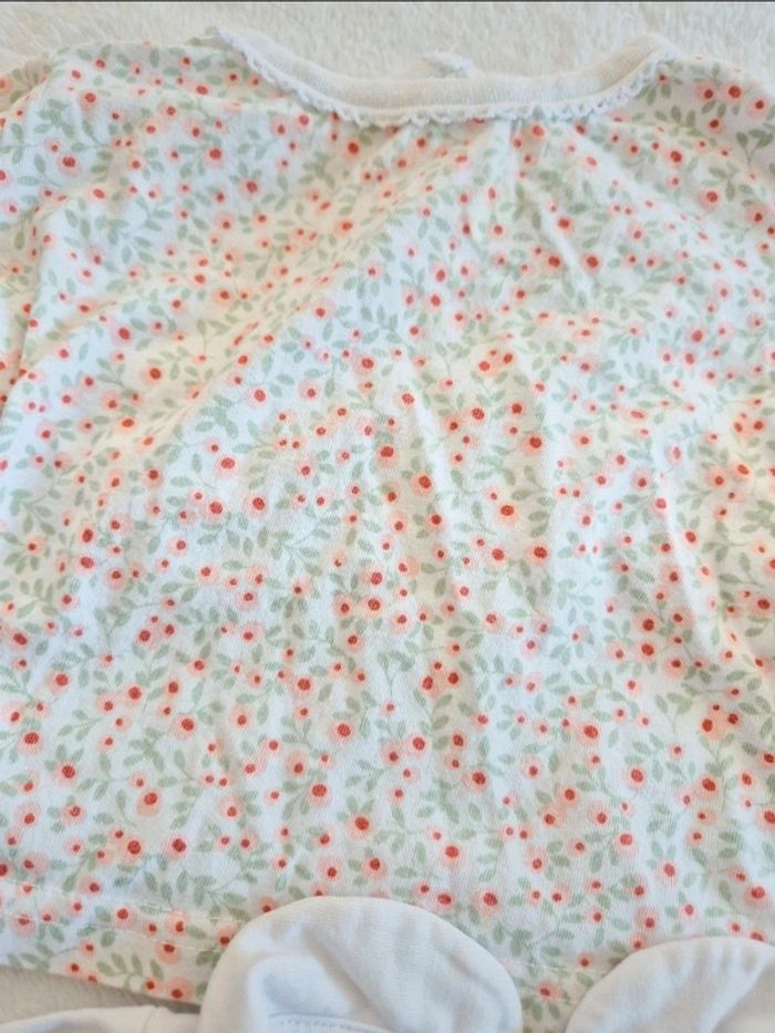 Lot 2 t shirts manches longues 3 mois - photo numéro 3