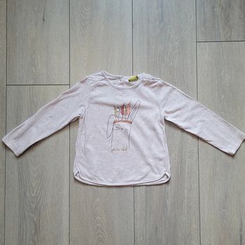 Maillot manche longue rose pâle. Fille 23 mois. Marque Tape à l'oeil
