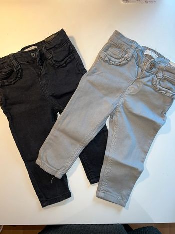2 Jeans fille