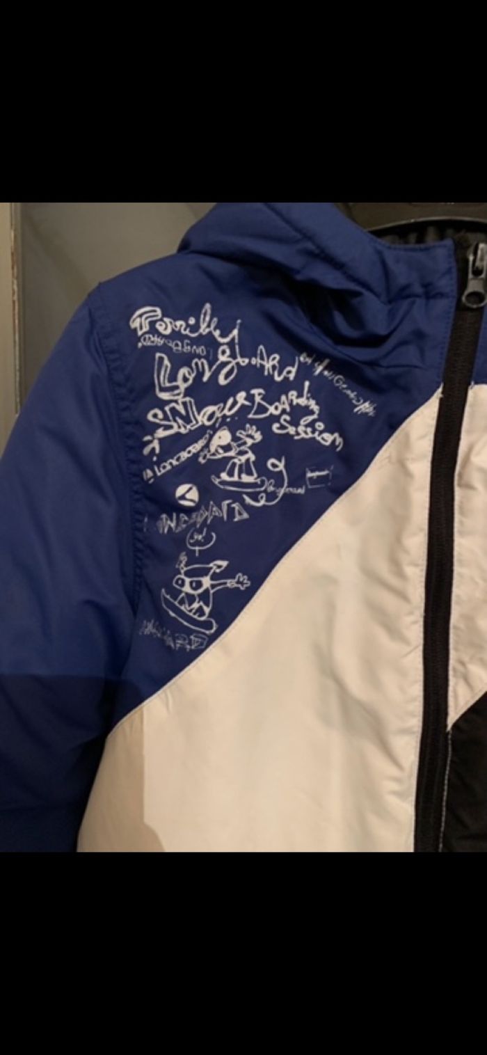 Manteau doudoune marque longboard 12ans - photo numéro 3