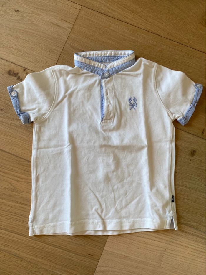 Polo blanc