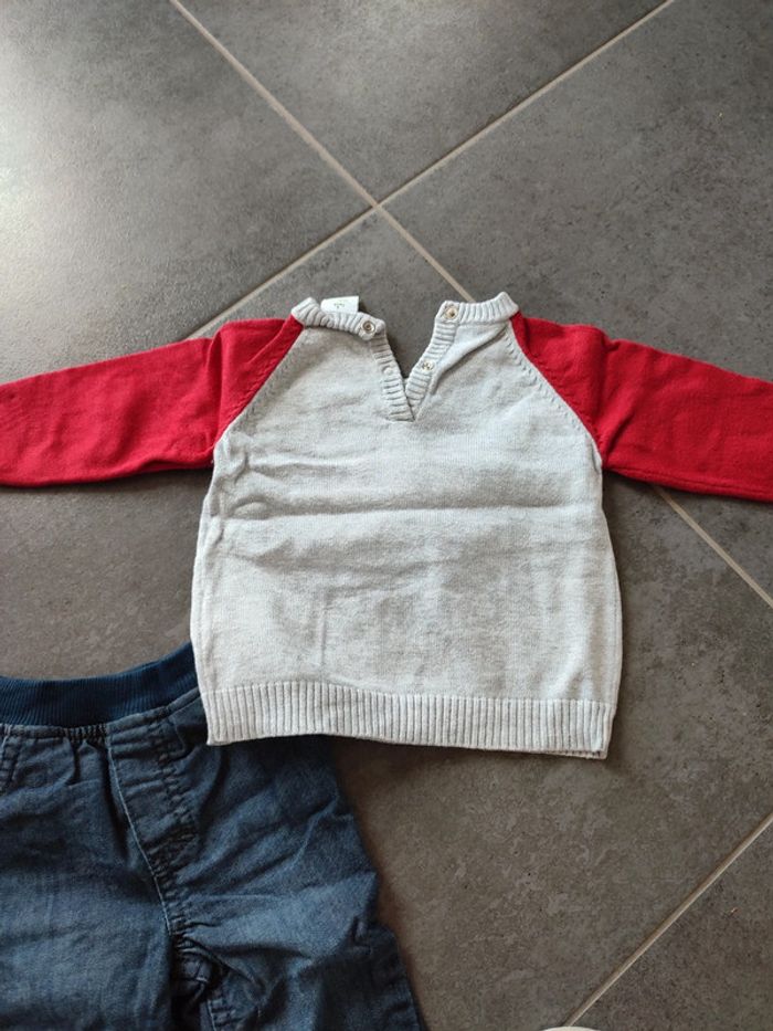 Ensemble pantalon et pull 9 mois - photo numéro 3