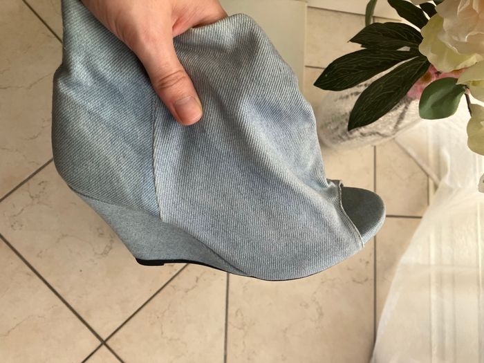 Bottines compensées habillées Bel-Air T.39-40 - photo numéro 2