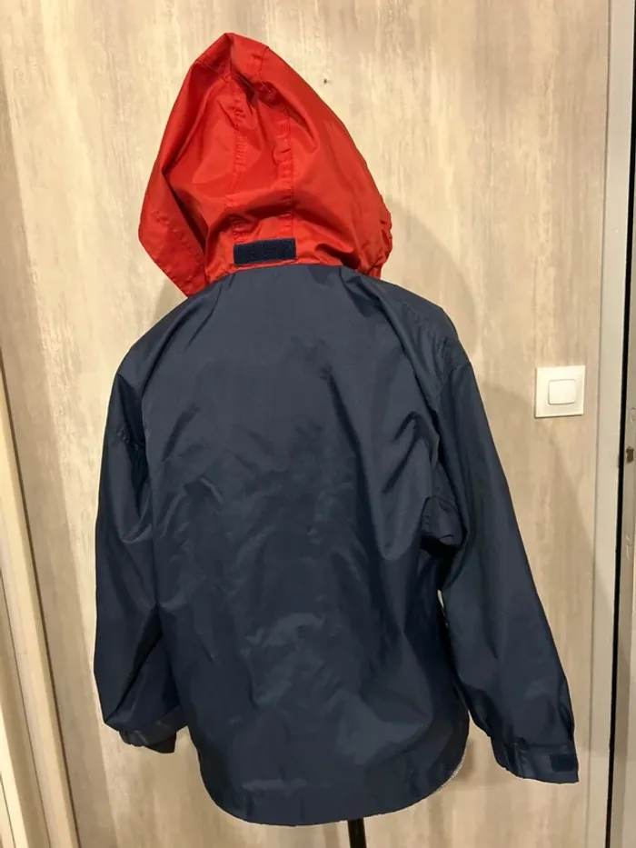 Blouson imperméable bleu - photo numéro 4