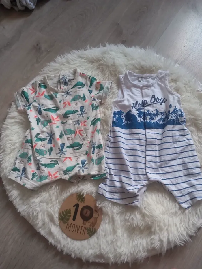 Lot 2 combi été 1 mois