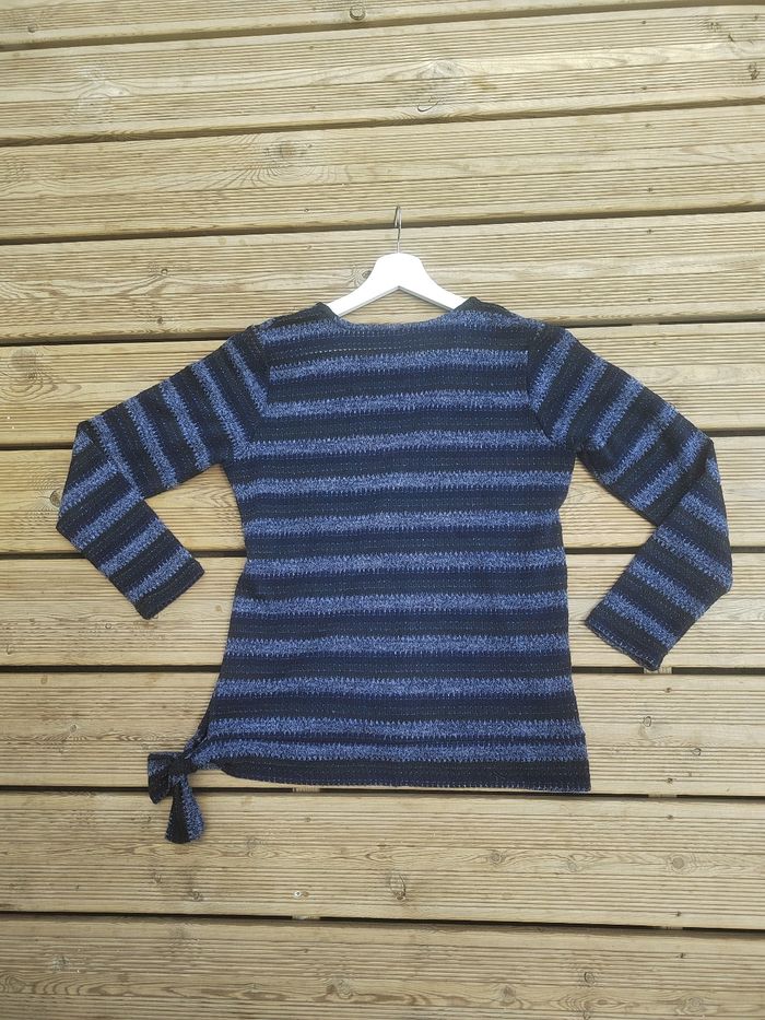 Pull Bleu Femme Taille 1 / S / 36 –  Confortable & Tendance – Très Bon État - photo numéro 5