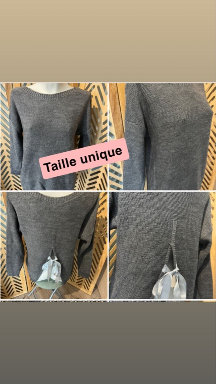 Pull taille unique
