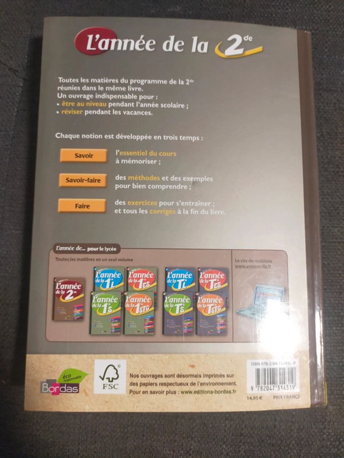 Livre d exercices de seconde bordas - photo numéro 10