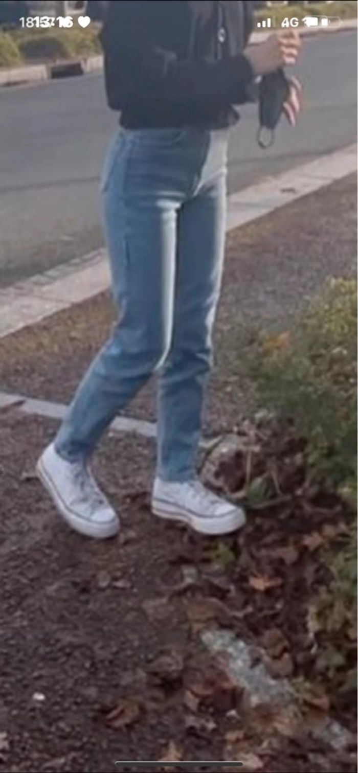 Jean mom Stradivarius - photo numéro 3